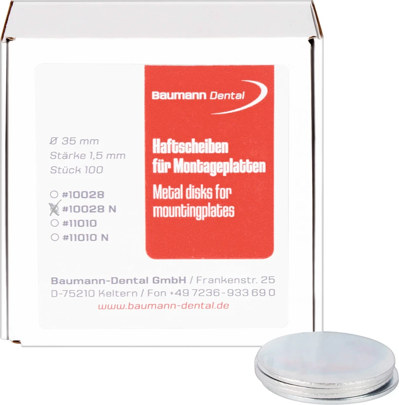 Haftscheiben Baumann Dental