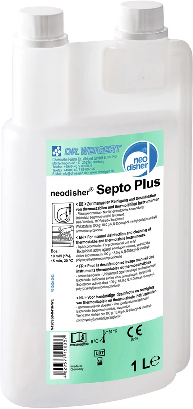 neodisher® Septo Plus Flasche 1 Liter neodisher® Septo Plus Flasche 1 Liter
