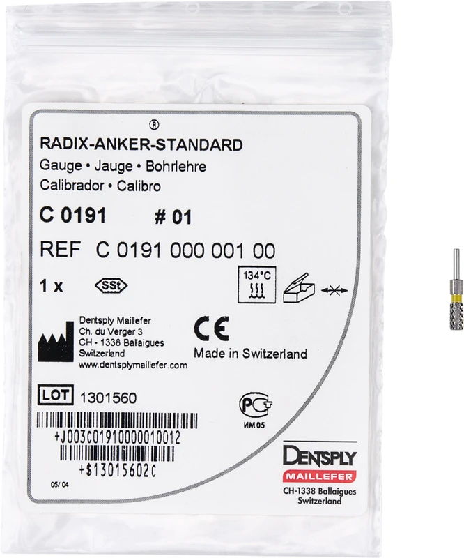 RADIX-ANKER-STANDARD Stück Messlehre 1