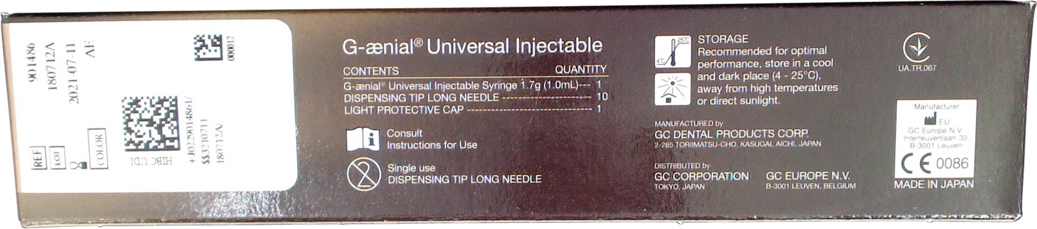 GC G-ænial® Universal Injectable Spritze 1 ml AE