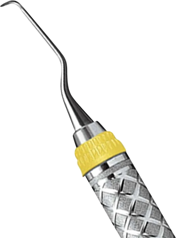 Küretten Gracey Mini Five EverEdge™ 2.0 Stück Figur 5/6, oral/labial, Griff #9, gelb