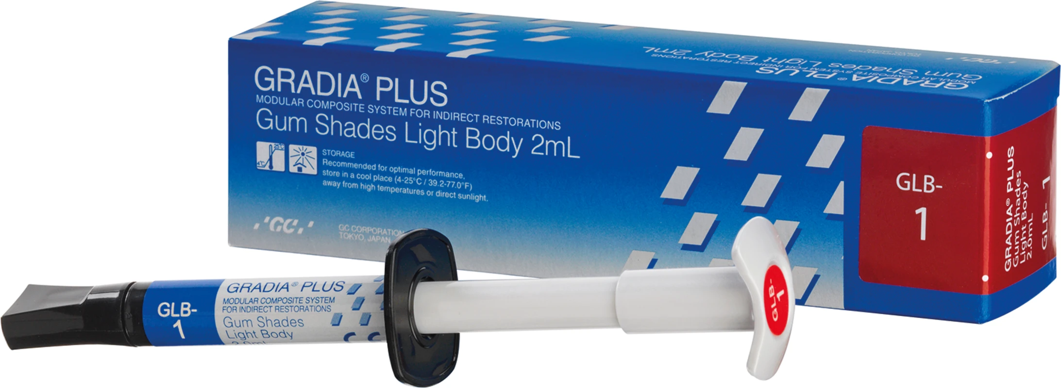 GC GRADIA® PLUS Spritze 2 ml Paste GLB-1
