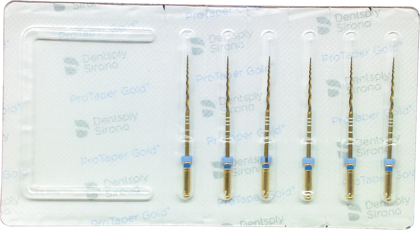 ProTaper Gold® Packung 6 Stück 31 mm, Gr. F3