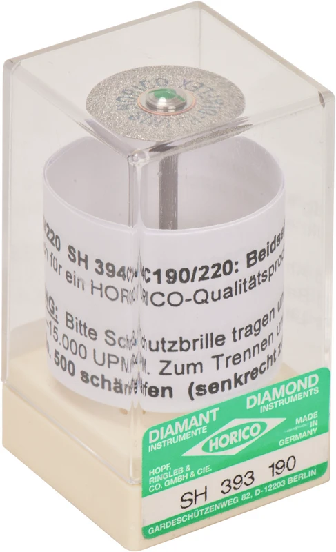 SINTERDIAFLEX® 393 Stück doppelseitig, flexibel, HP, Figur 393, 0,3 mm, ISO 190