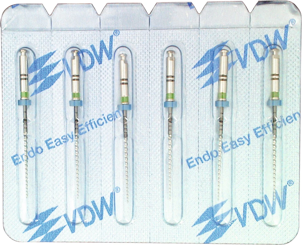 FlexMaster® Instrumente Packung 6 Stück 25 mm, Taper.04 ISO 035