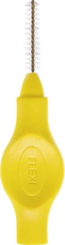 FLEXI® Interdentalbürsten PHD Packung 6 Stück lemon, PHD 1.1 (Ø 0,7 mm), ISO 3