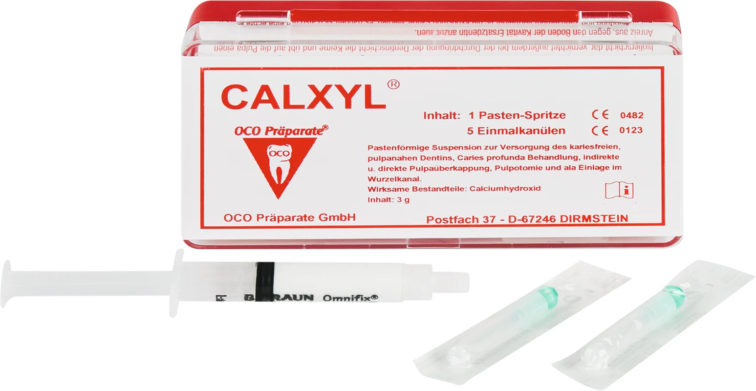 CALXYL® Spritze 3 g Paste rot
