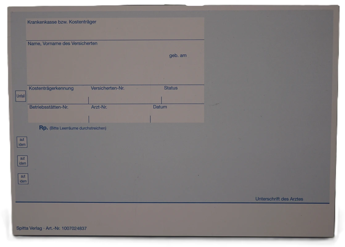 Formulare Spitta Verlag