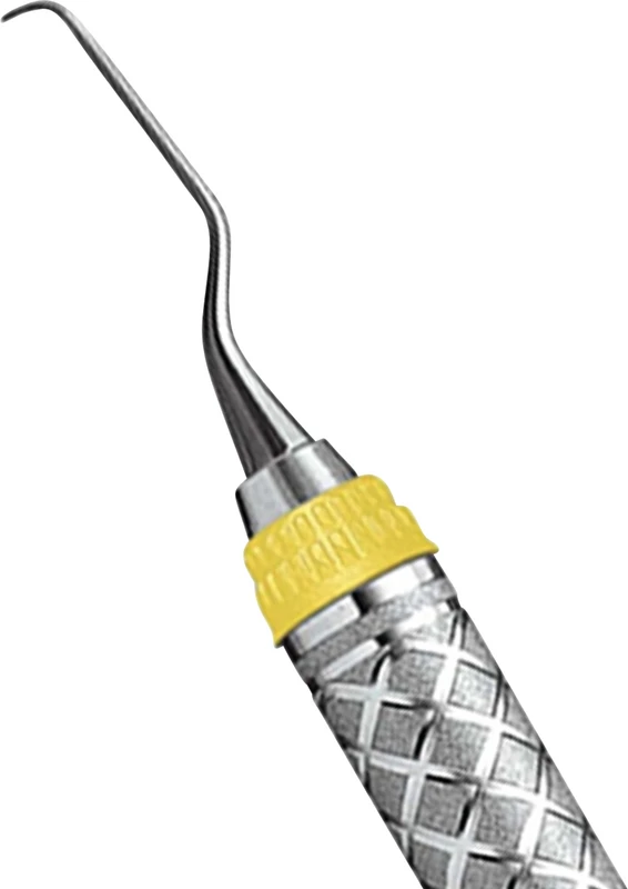 Küretten Gracey Mini Five EverEdge™ 2.0 Stück Figur 5/6, oral/labial, Griff #9, gelb