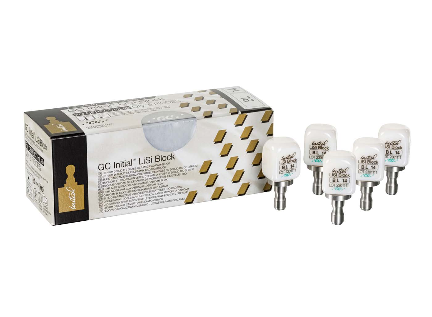 GC Initial™ LiSi Block für CEREC GC