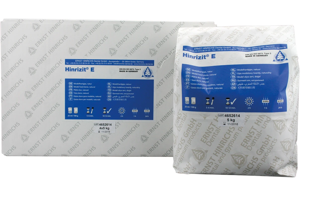 Hinrizit® E Karton 4 x 5 kg naturweiß