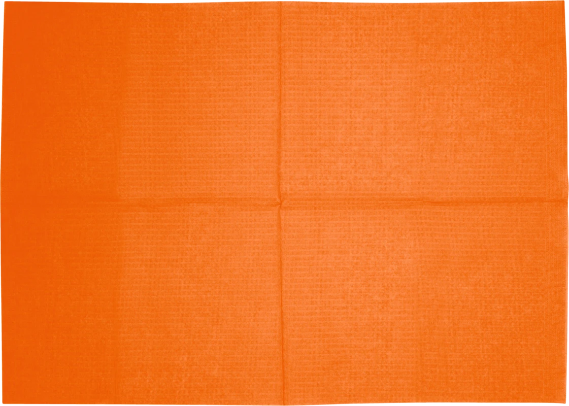 Medicom® Dry-Back® Patientenservietten Karton 100 Stück orange, 33 x 45,5 cm