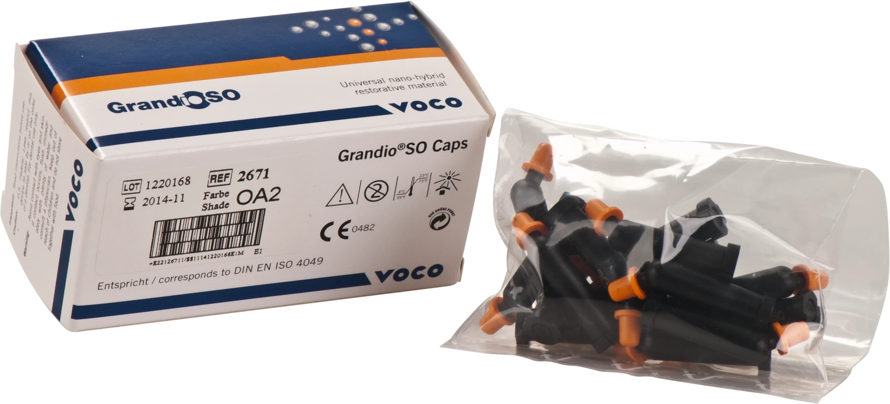 GrandioSO Packung 16 x 0,25 g Cap OA2