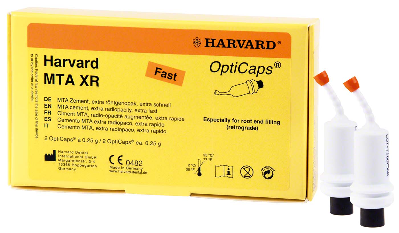 Harvard MTA XR Fast OptiCaps® (MTA-Retro) Harvard Dental International