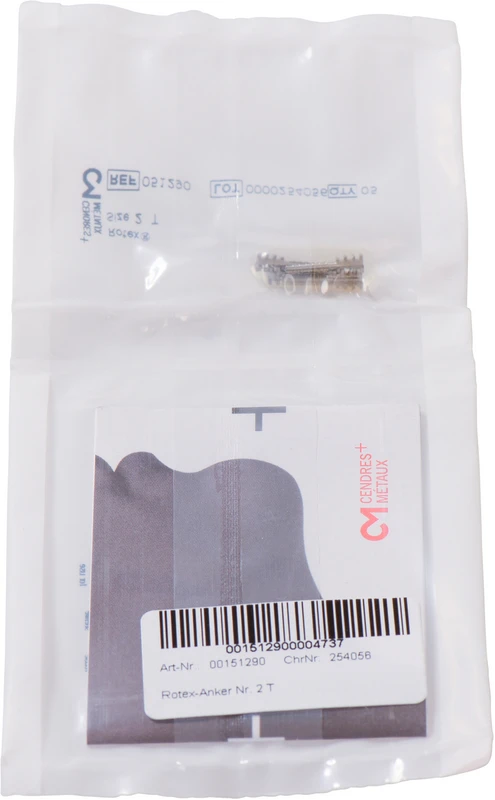 Rotex® Packung 5 Anker Titan Größe 2