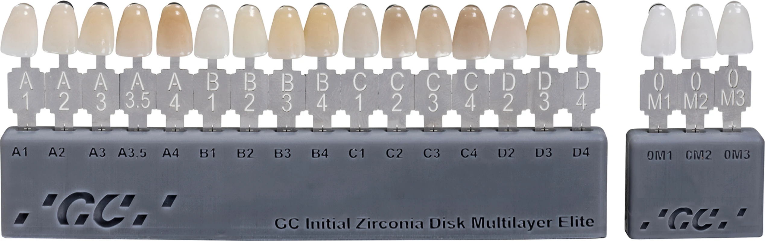 Shade Guide für GC Initial Zirconia Disk Multilayer Elite Stück