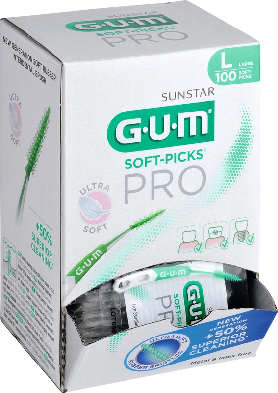 GUM® SOFT-PICKS® PRO Packung 100 Stück large