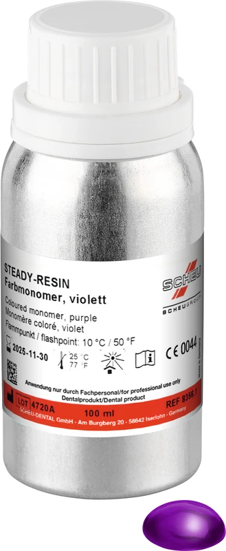 STEADY-RESIN Farbmonomere Flasche 100 ml violett