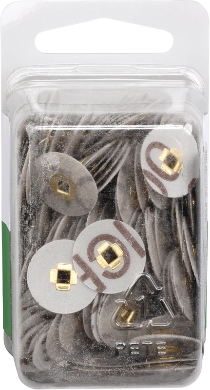 MOORPLASTIC® Snap-on-off Scheiben Packung 200 Stück Garnet, mittel, Ø 22 mm