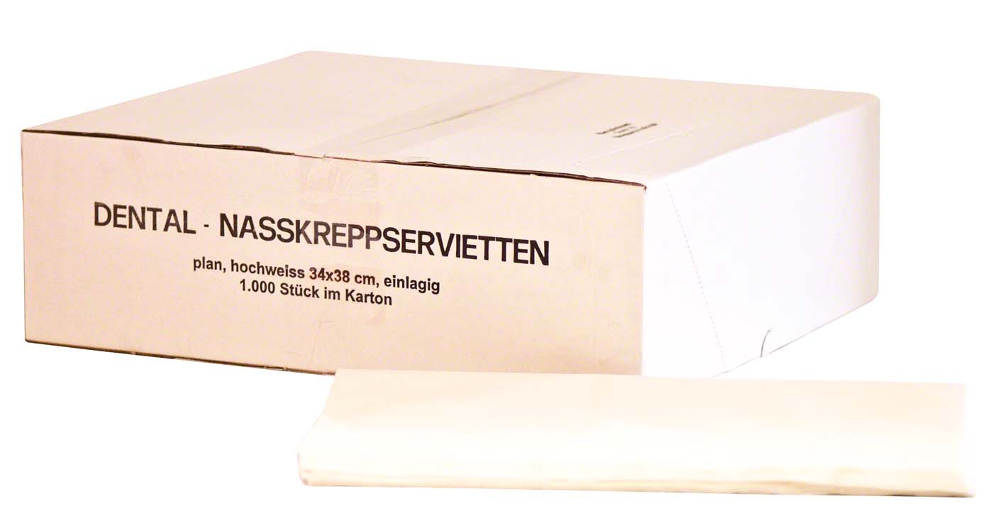 Nasskreppservietten Unigloves