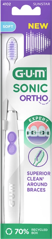 GUM® SONIC ORTHO Schallzahnbürste Stück