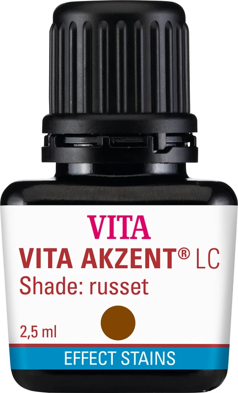 VITA AKZENT® LC Flasche 2,5 ml Effektfarben effect stains rostrot
