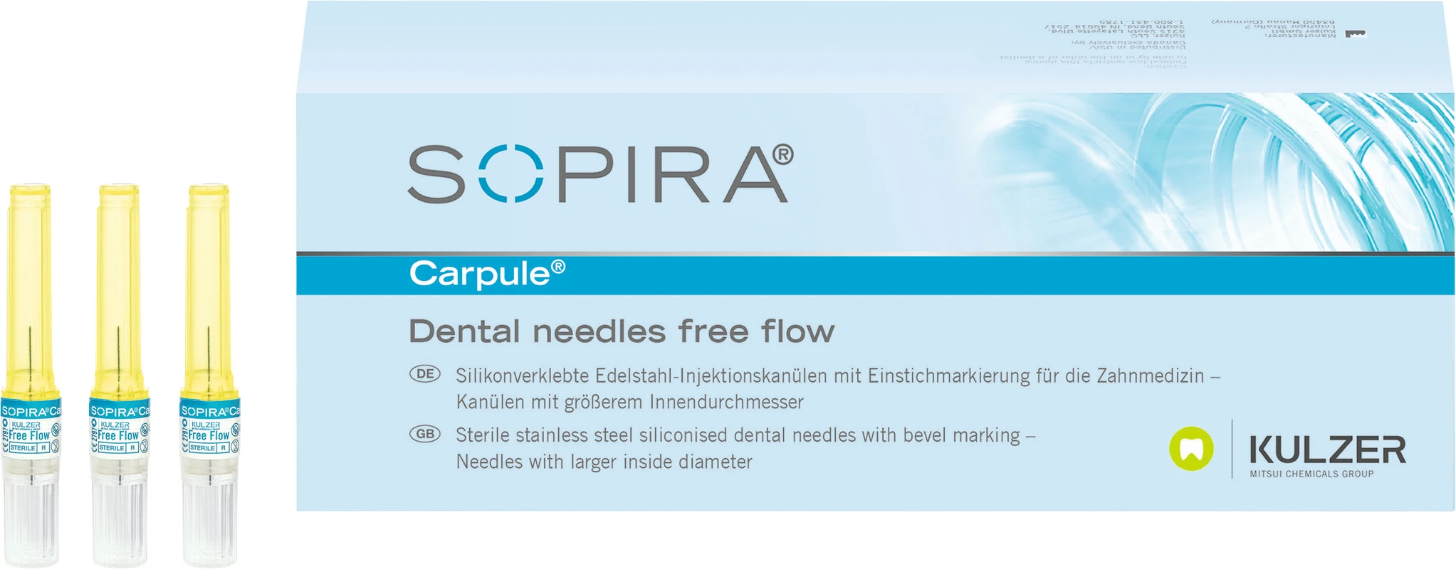 SOPIRA® Carpule® Free Flow Kanülen Kulzer