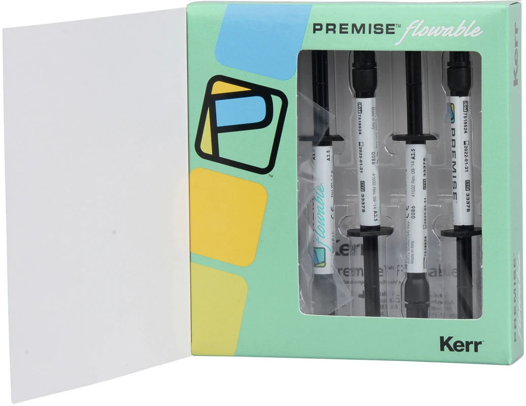 PREMISE flow Packung 4 x 1,7 g Spritze A3,5, 40 Ansätze