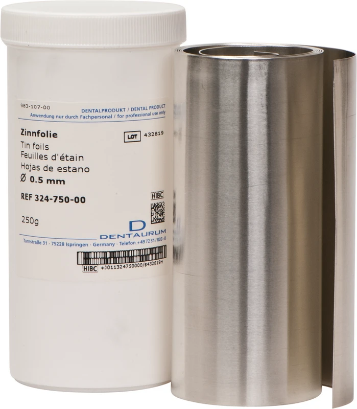 Zinnfolie Dentaurum