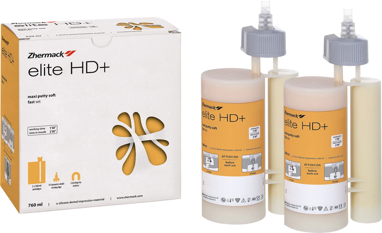 Elite HD+ Light Body Packung 2 x 380 ml Kartusche, schnellabbindend