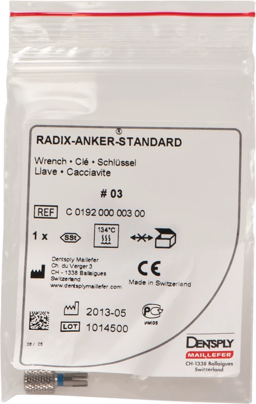 RADIX-ANKER-STANDARD Stück Steckschlüssel 3