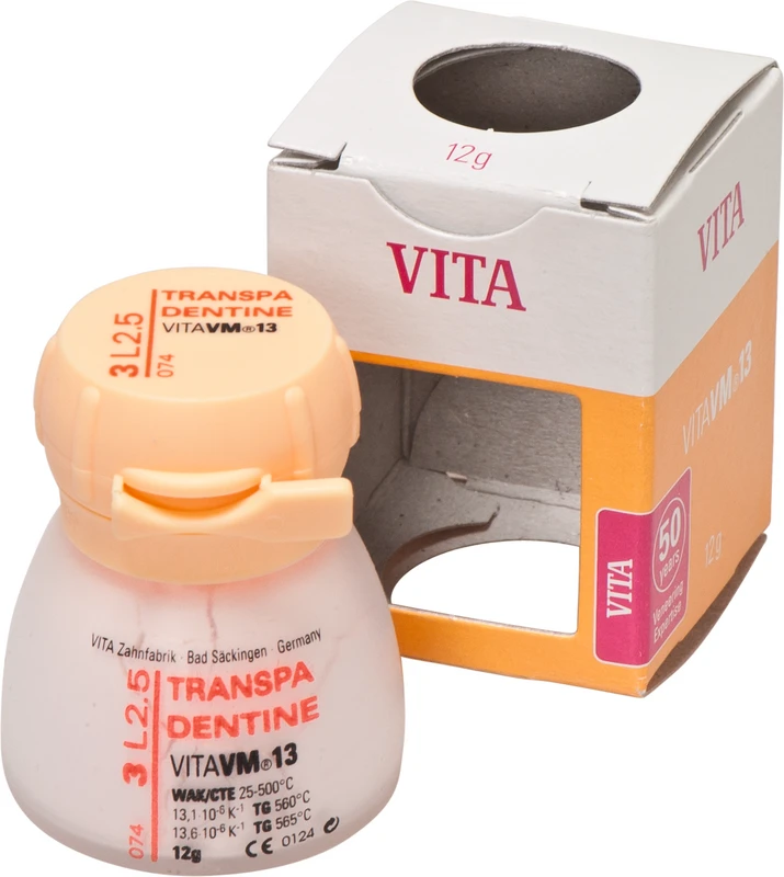 VITA VM® 13 3D-MASTER® Dose 12 g Pulver transpa dentin 3L2.5