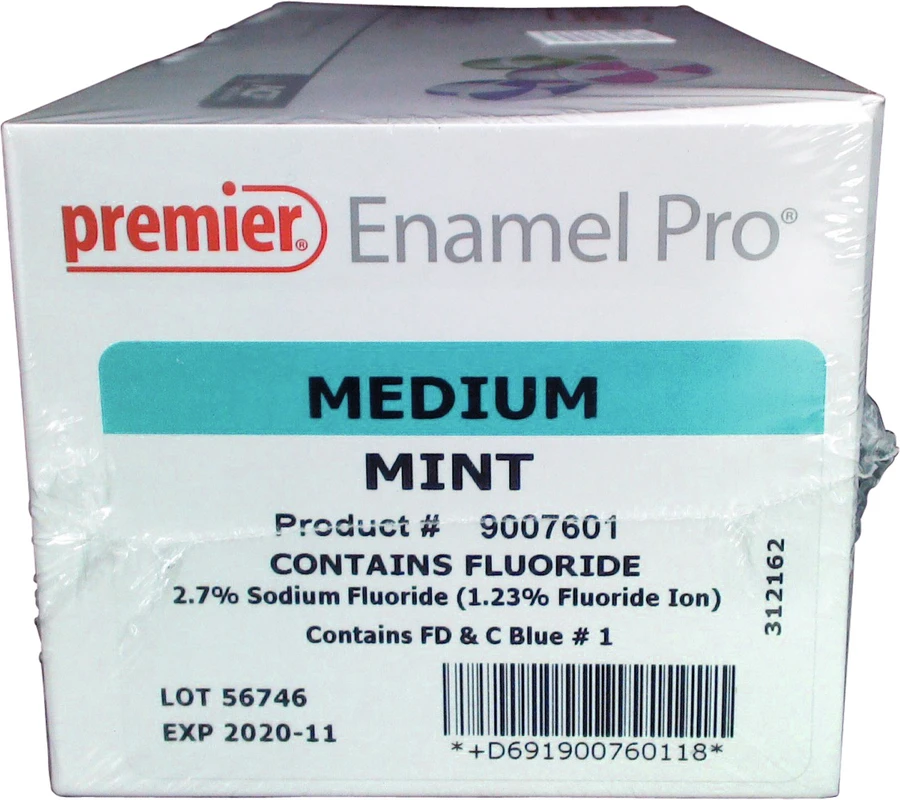 Enamel Pro® Packung 200 x 2 g Single Dose mit Fluor Mint, mittel