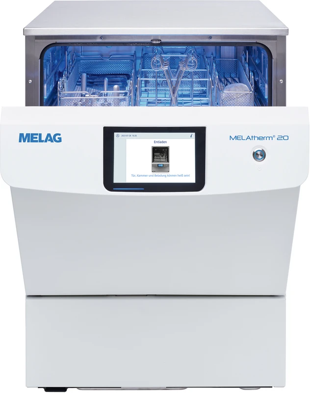 MELAtherm 20 activeDRY Stück Thermodesinfektor mit Trocknung (230V/50Hz) inklusive MEtherm Starter-Set C