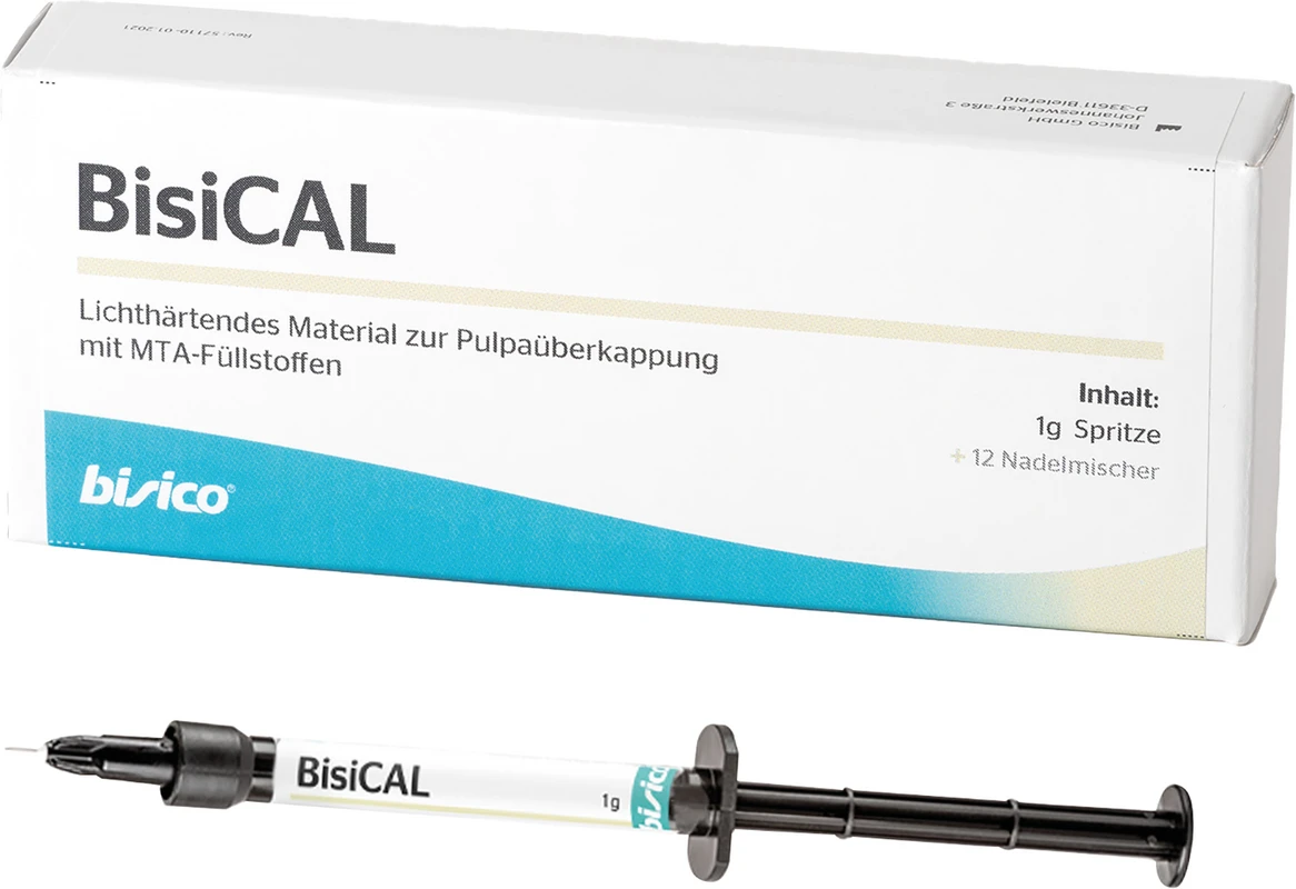 BisiCAL Packung 1 g Spritze, 12 Appli-Tipps