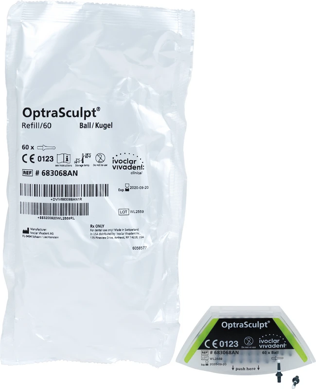 OptraSculpt® Next Generation Packung 60 Ansätze Kugel