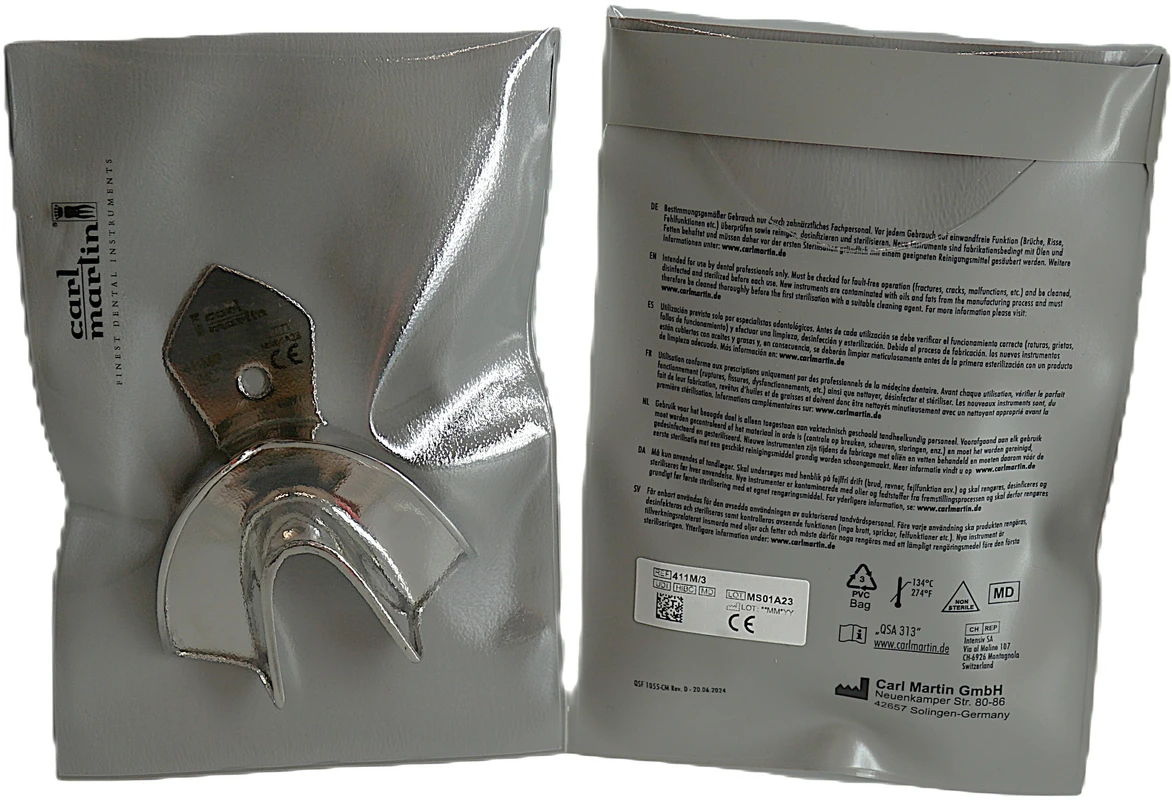 Abdrucklöffel ERGOLOCK mit Retentionsrand Carl Martin