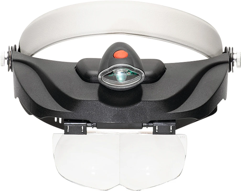 STEREO KOPFBANDLUPE LED Stück