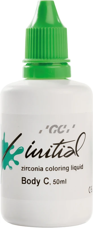 GC Initial™ Zirconia Coloring Liquid Flasche 50 ml Liquid body C