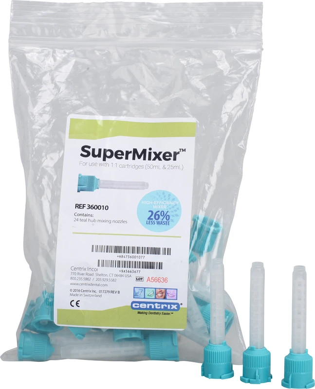SuperMixer™ Packung 24 Abdruckdüsen, petrol