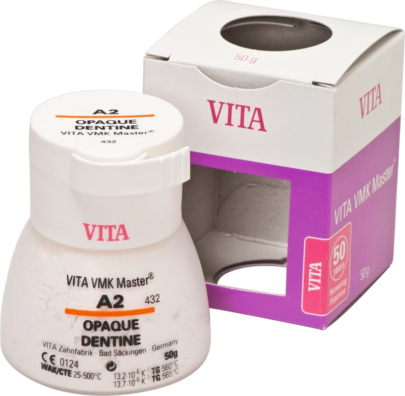 VITA VMK Master® VITA classical A1-D4® Dose 50 g Pulver opaque dentin A2