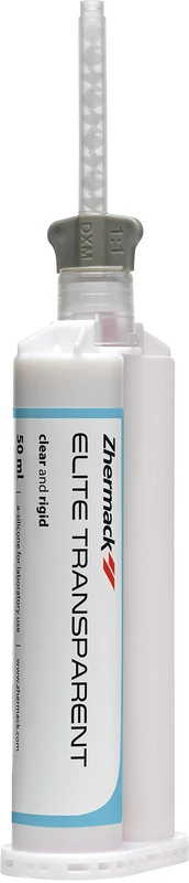 Elite Transparent Packung 50 ml Doppelkartusche, transparent