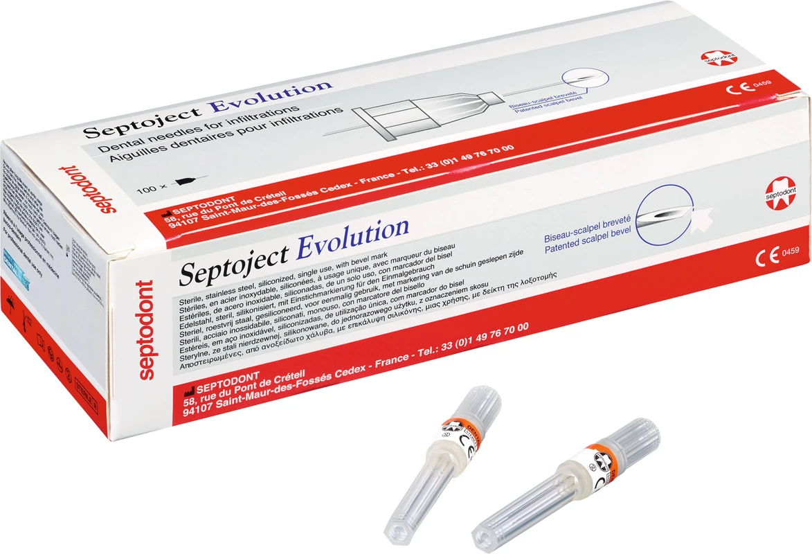Septoject Evolution Packung 100 Stück G27/0,4 - 16 mm