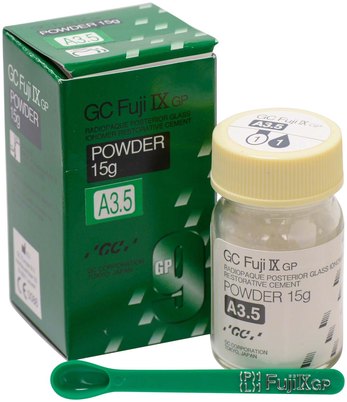 GC Fuji® IX GP Packung 15 g Pulver A3,5 normalhärtend GC Fuji® IX GP GC