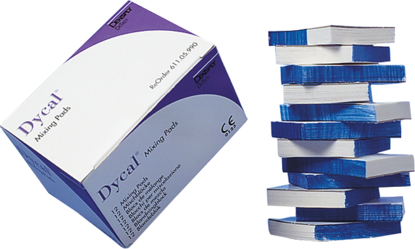 Dycal® Mischblock Dentsply Sirona