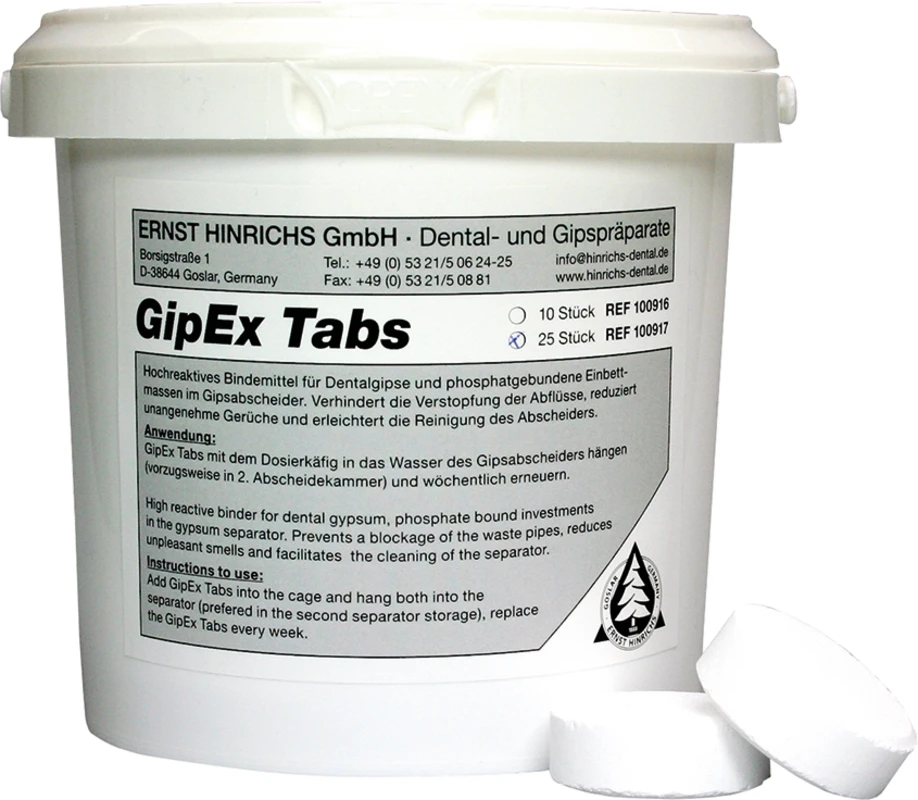 GipEx Tabs Packung 25 Tabs