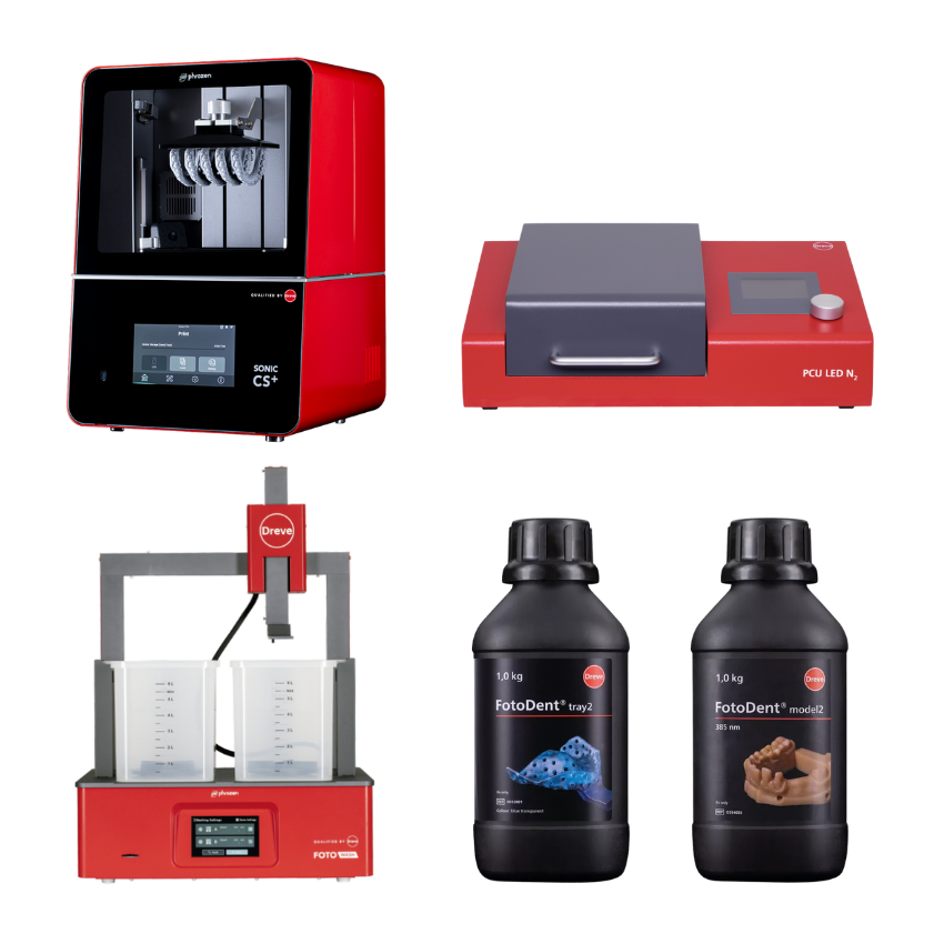 3D-Druck-Bundle: Phrozen Sonic CS+, + FotoWash + PCU LED N2 + Fotodent