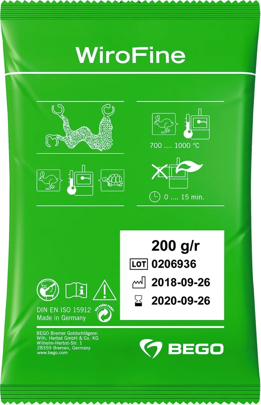 WiroFine Karton 30 x 200 g Beutel