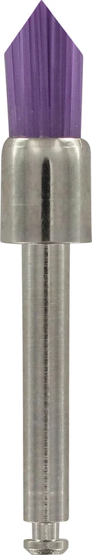 Nylon Polierbürsten Smart Packung 100 Stück lila, mittel, spitze Form, RA