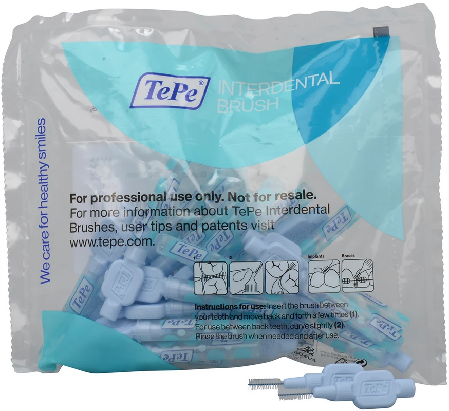 TePe® Interdentalbürsten Extra Soft Packung 25 Stück blau, Ø 0,6 mm